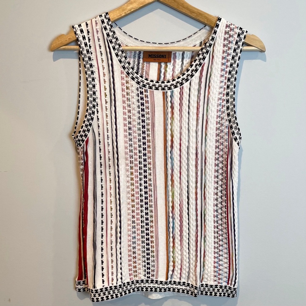 Missoni Knit Sleeveless Knit Tank US Size 6